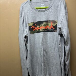 Diamond supply co long sleeve shirt